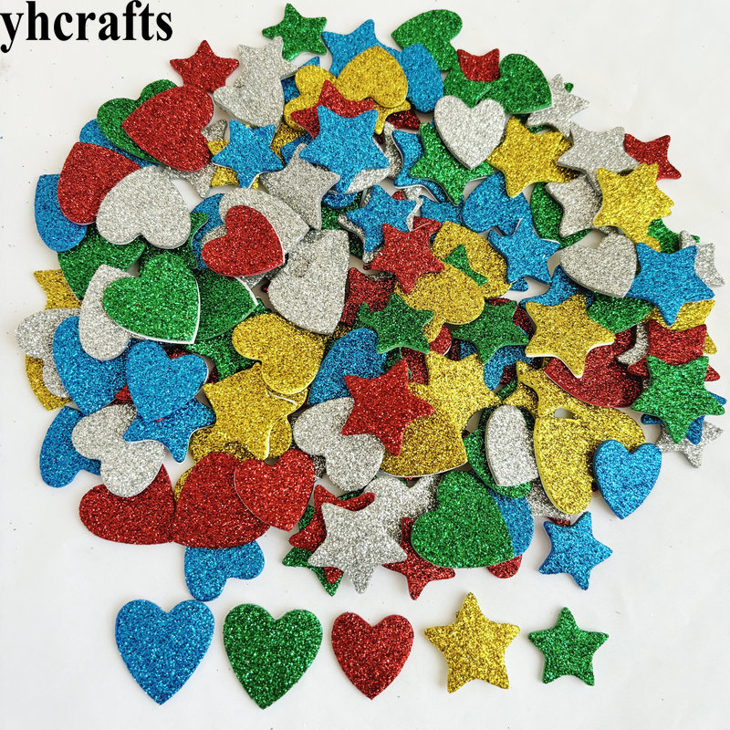 150PCS/LOT.Glitter star and he - Art Craft Kindergarten recensione e prezzo