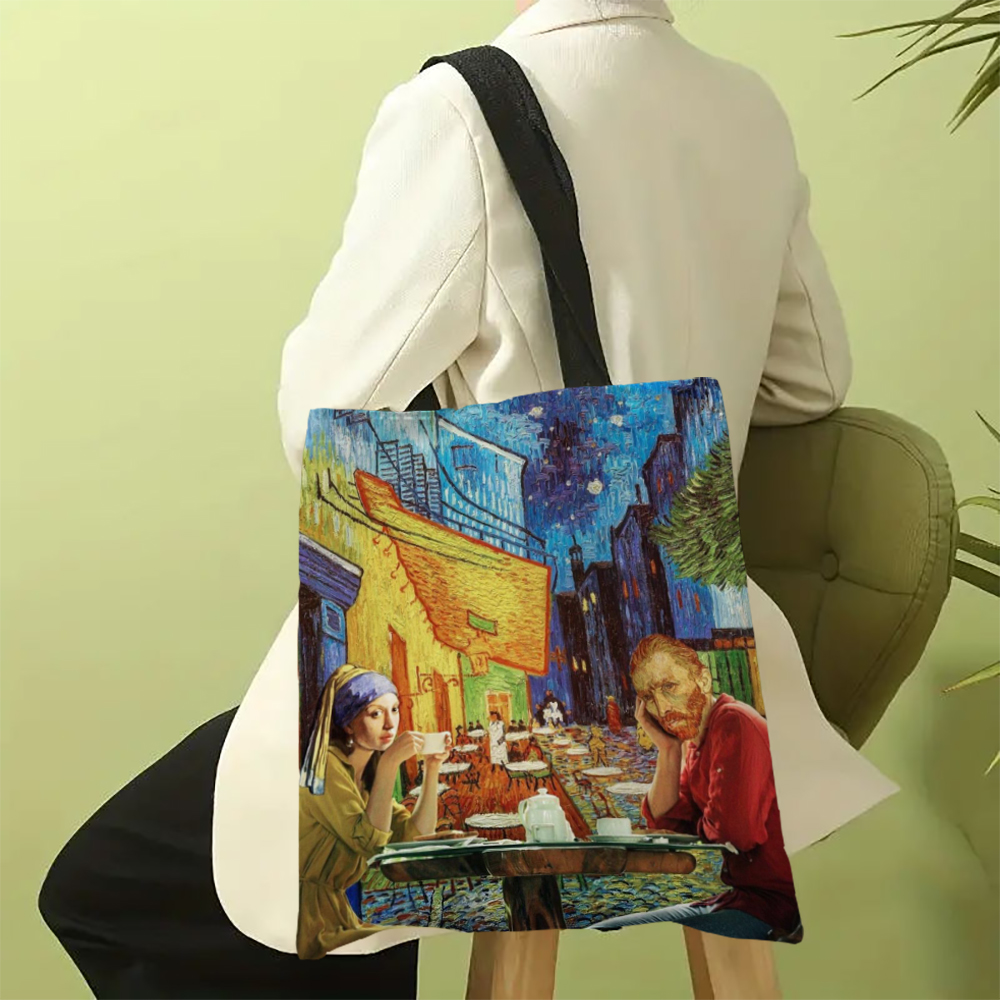 Canvas Bag The Van Gogh Series - Art Portfolio Bag recensione e prezzo