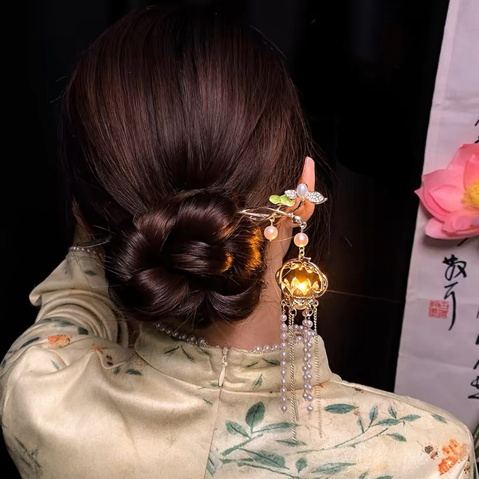 Luminous Flower Hairpin For Wo - Art Craft Shop recensione e prezzo