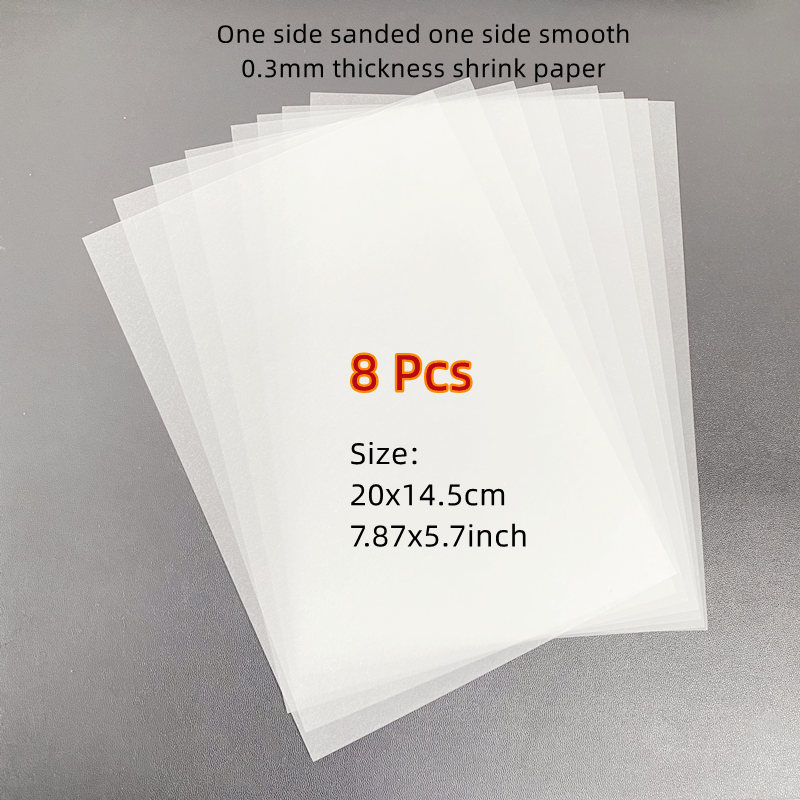 20Pcs Heat Shrink Art Plastic  - Art Craft Kindergarten recensione e prezzo