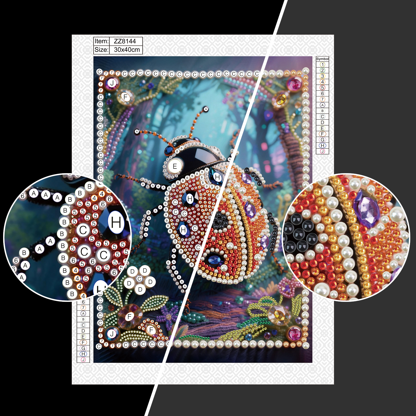 DIY Pearl Diamond Art Painting - Art Craft Ladybug recensione e prezzo