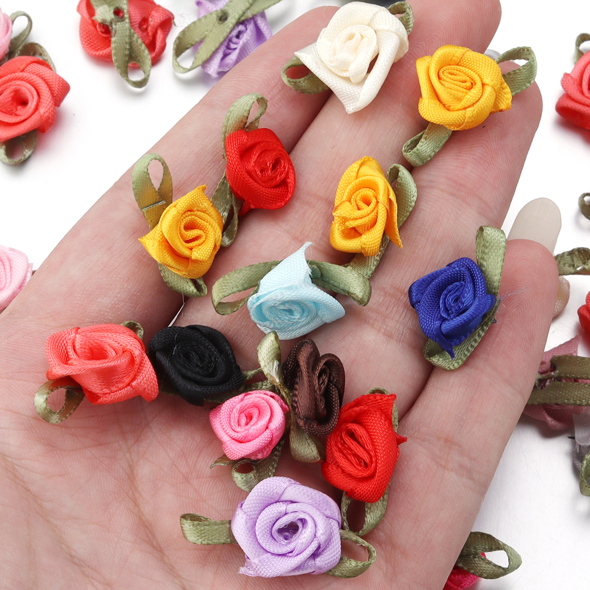 50Pcs 1.5x2.5cm 18 Colors For  - Art Craft Flower recensione e prezzo