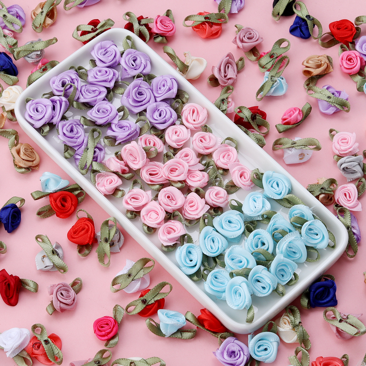 50Pcs 1.5x2.5cm 18 Colors For  - Art Craft Flower recensione e prezzo