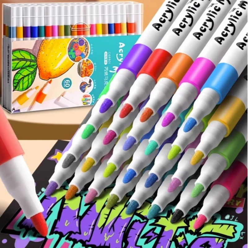 12-80 Colores Set Acrylic Pain - Art Craft Kindergarten recensione e prezzo