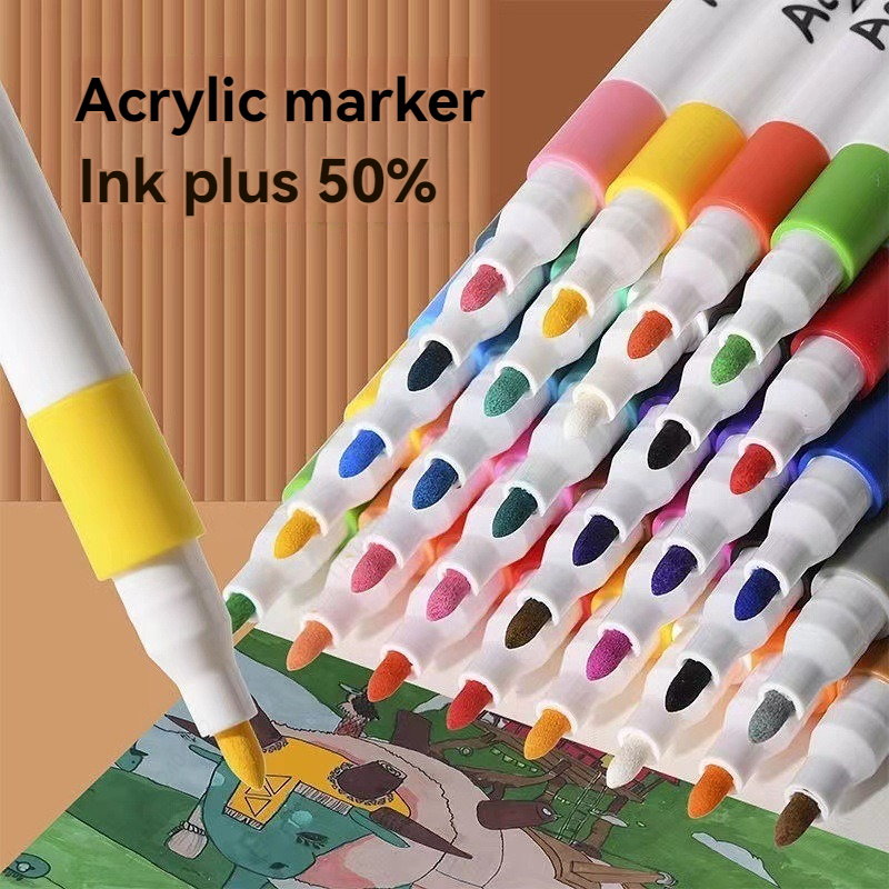 12-80 Colores Set Acrylic Pain - Art Craft Kindergarten recensione e prezzo