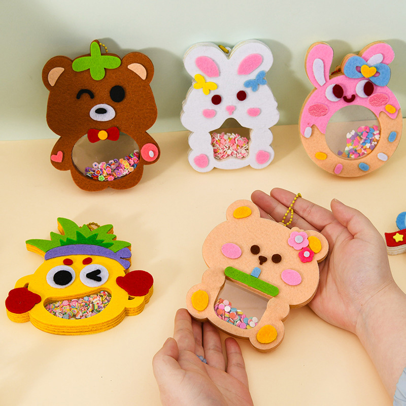 DIY Animal Shake Pendant Art C - Art Craft For 3 Year Old recensione e prezzo