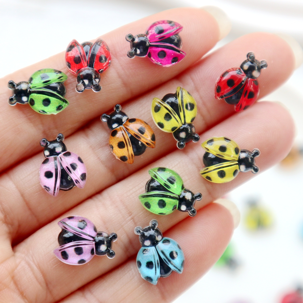 30pcs Mini Colorful Ladybug Ca - Art Craft Ladybug recensione e prezzo
