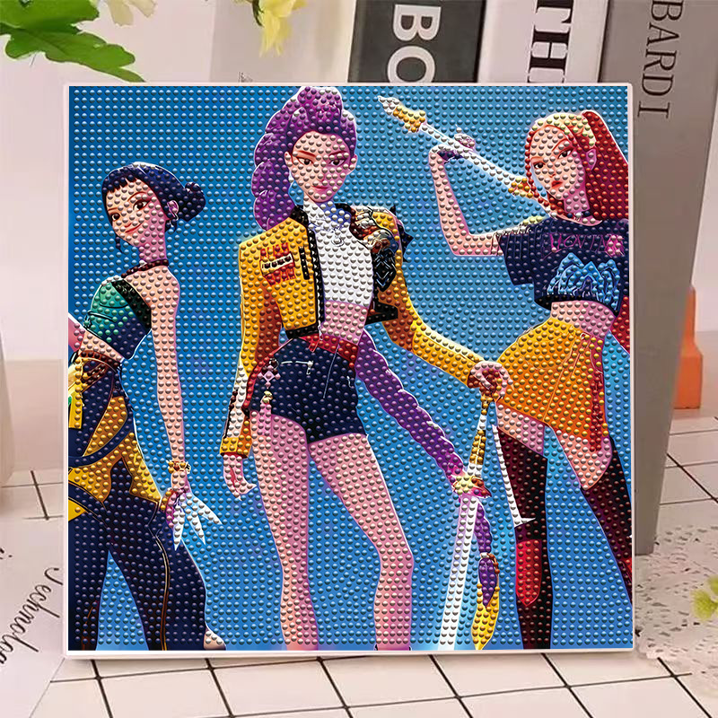 Anime Gilrs Lumi Mila Zoi K-po - Art Craft Kit recensione e prezzo