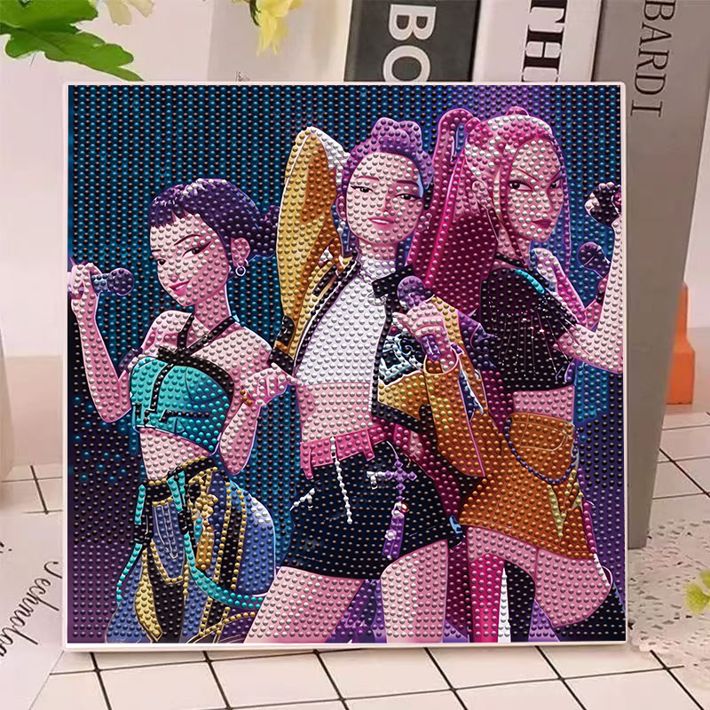 Anime Gilrs Lumi Mila Zoi K-po - Art Craft Kit recensione e prezzo
