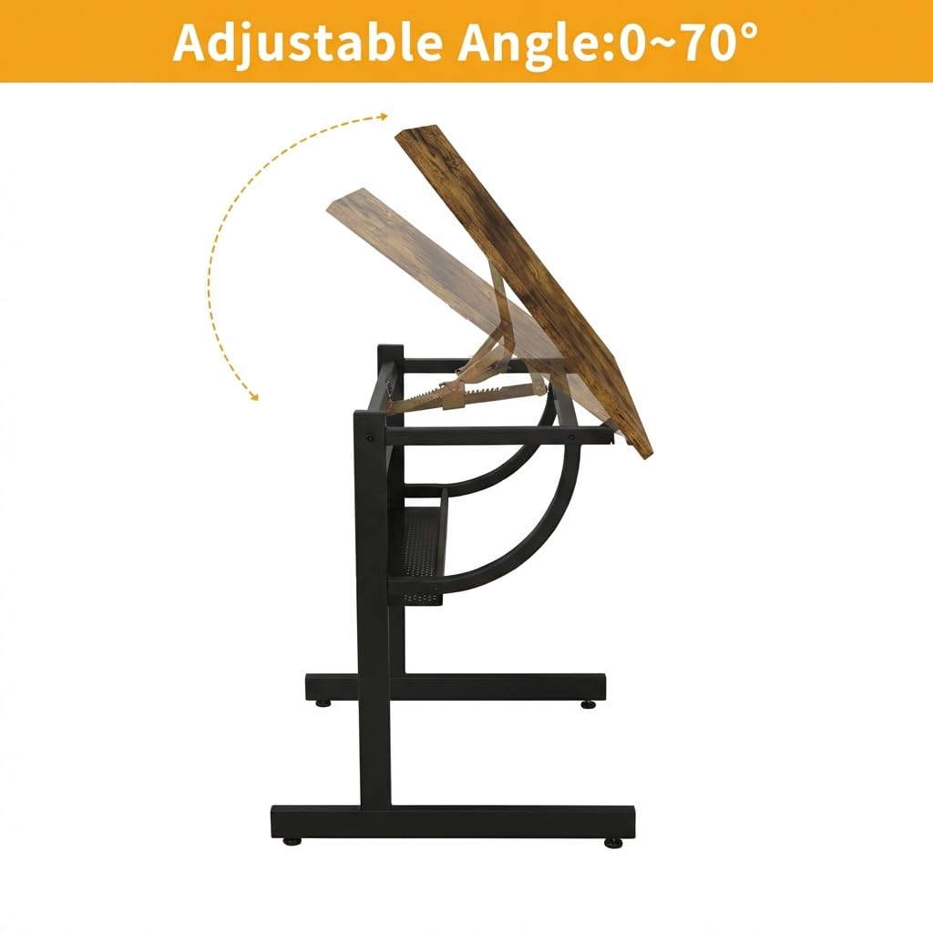 Adjustable Art Desk with Stora - Art & Craft Kortingscode recensione e prezzo