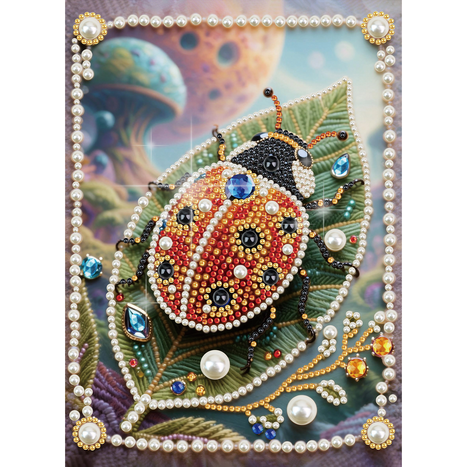 DIY Pearl Diamond Art Painting - Art Craft Ladybug recensione e prezzo