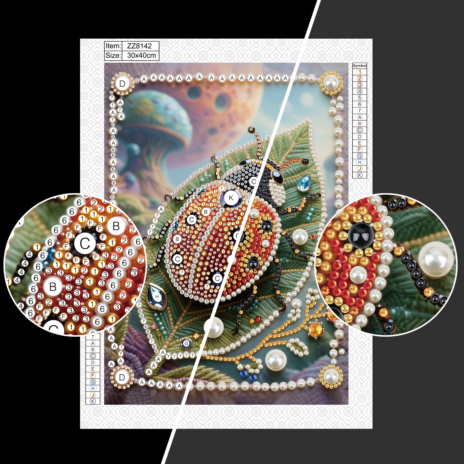 DIY Pearl Diamond Art Painting - Art Craft Ladybug recensione e prezzo