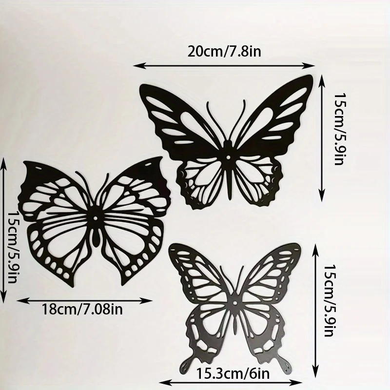 3pcs Butterfly Dragonfly Hummi - Art Craft Butterfly recensione e prezzo