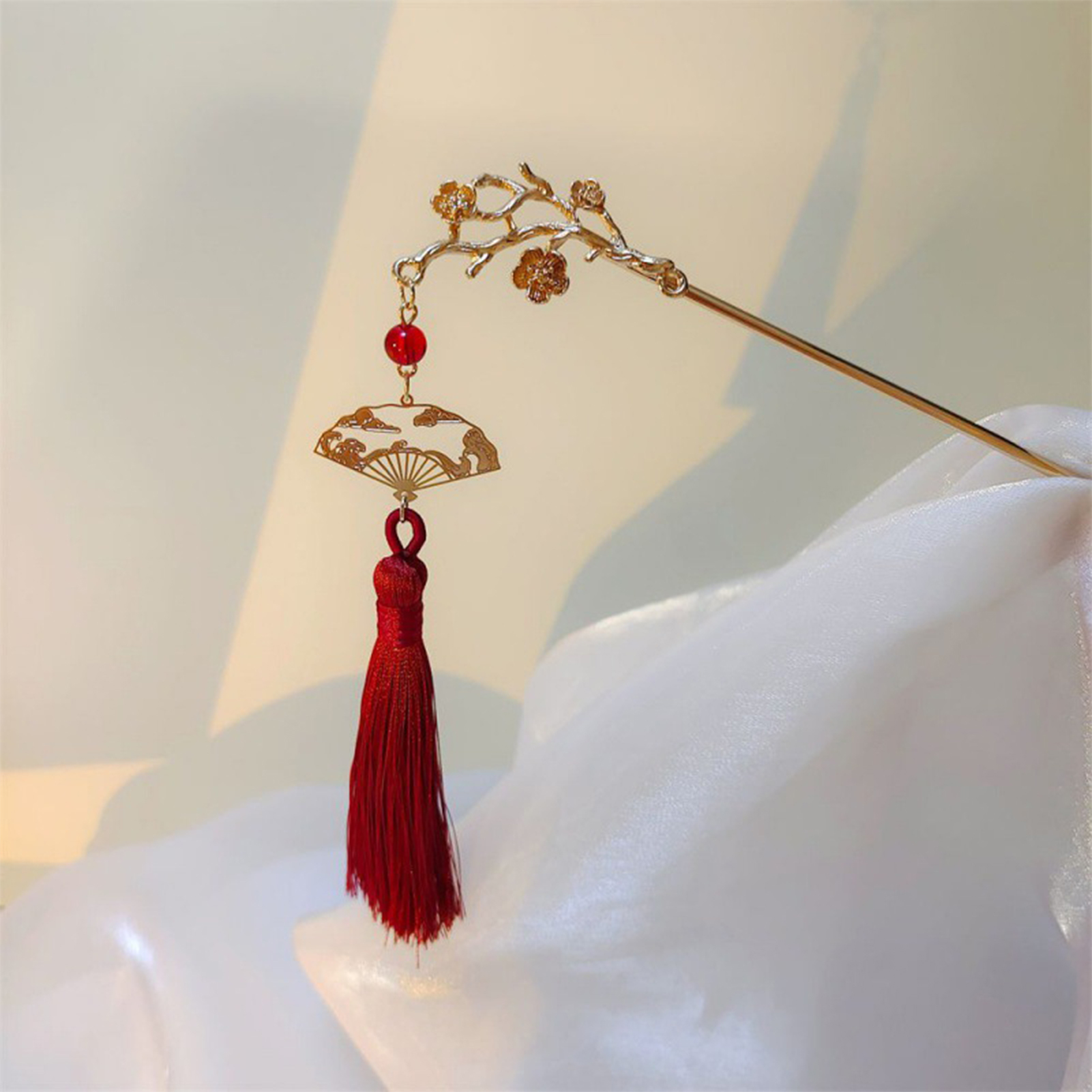 Retro Flower Tassel Hairpin Fo - Art Craft Shop recensione e prezzo
