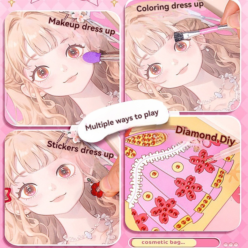3 in 1 Princess Makeup Kit DIY - Art Craft For 3 Year Old recensione e prezzo