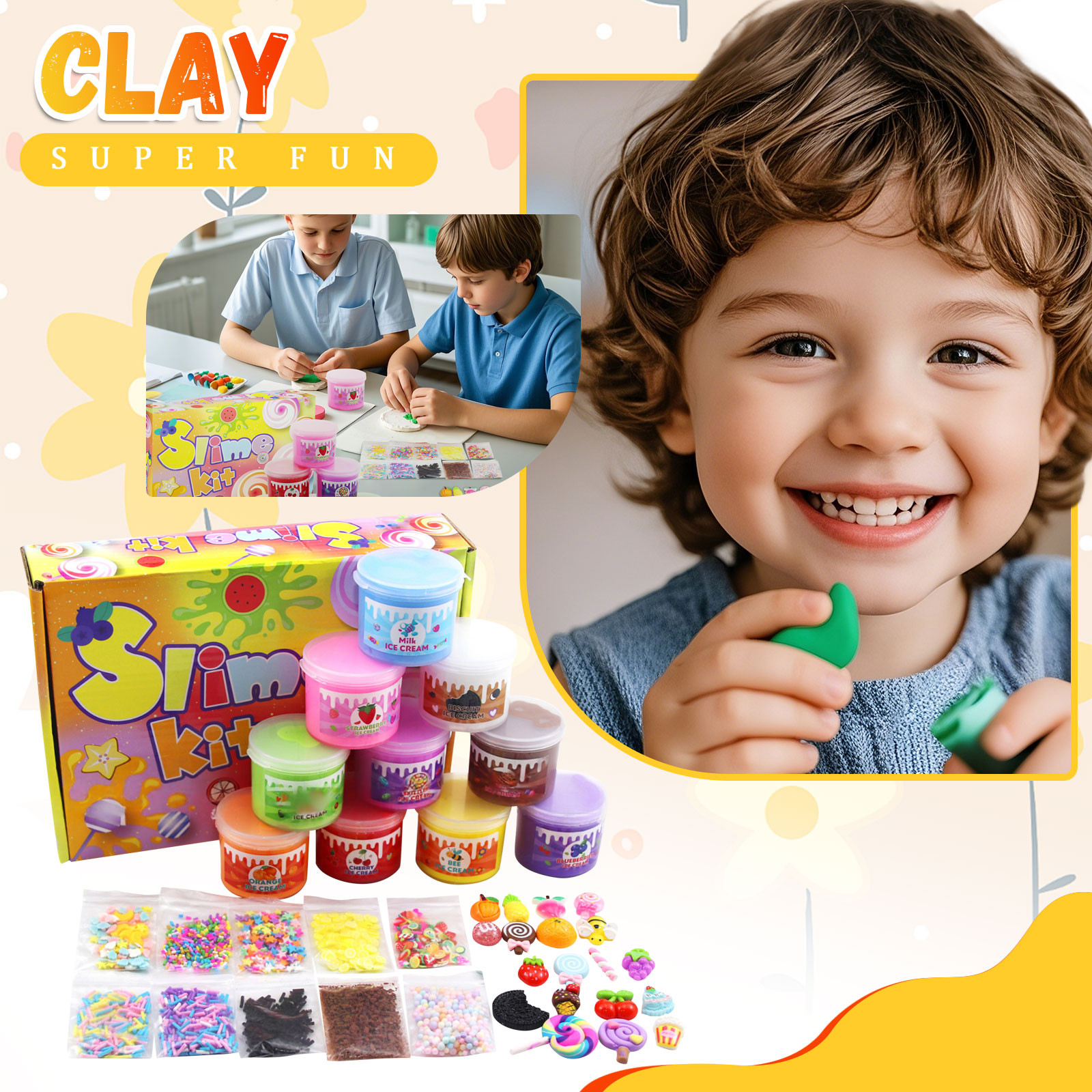 Kids Slime Kit DIY Stretchy Se - Art Craft Kindergarten recensione e prezzo