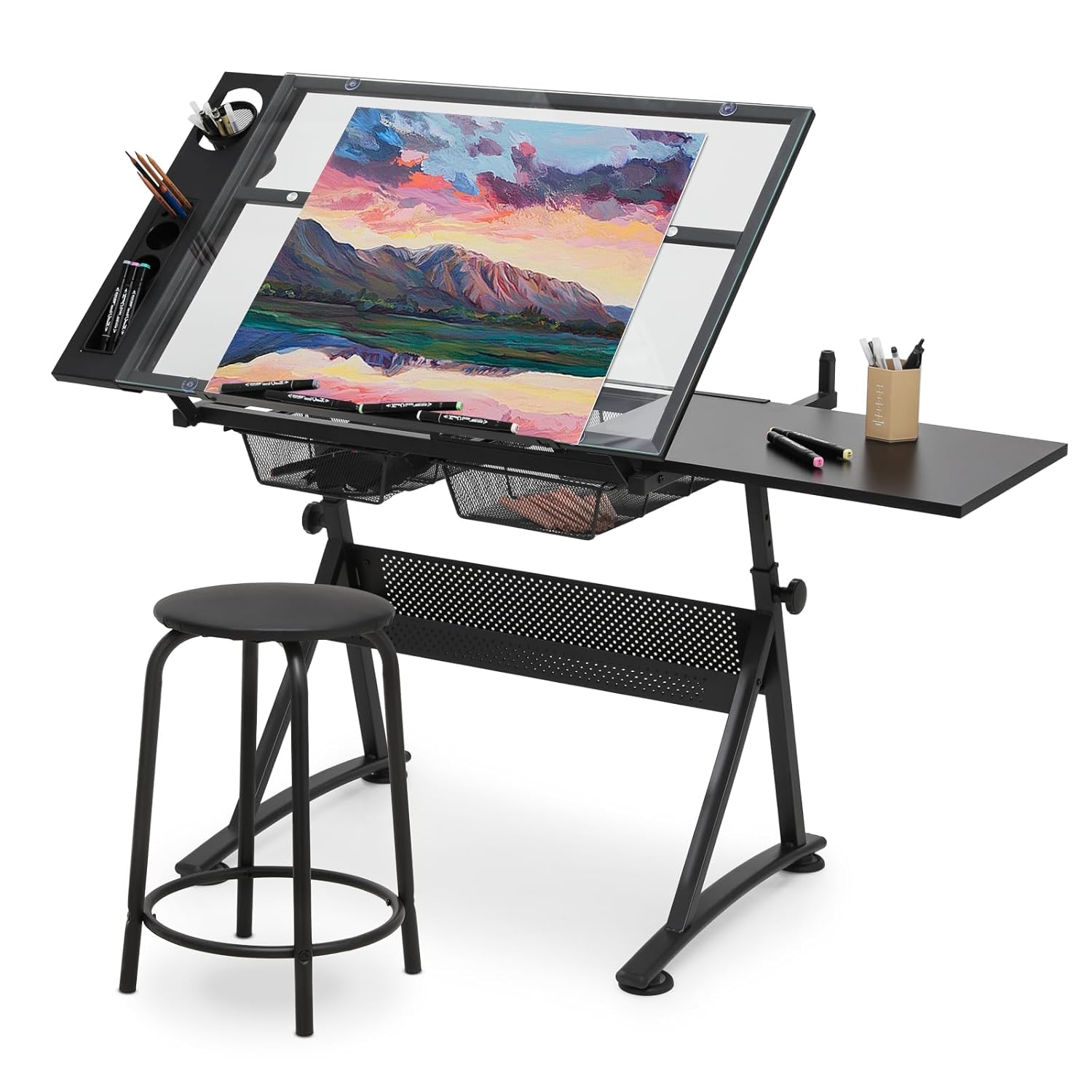 Drafting Table with Height Adj - Art & Craft Kortingscode recensione e prezzo