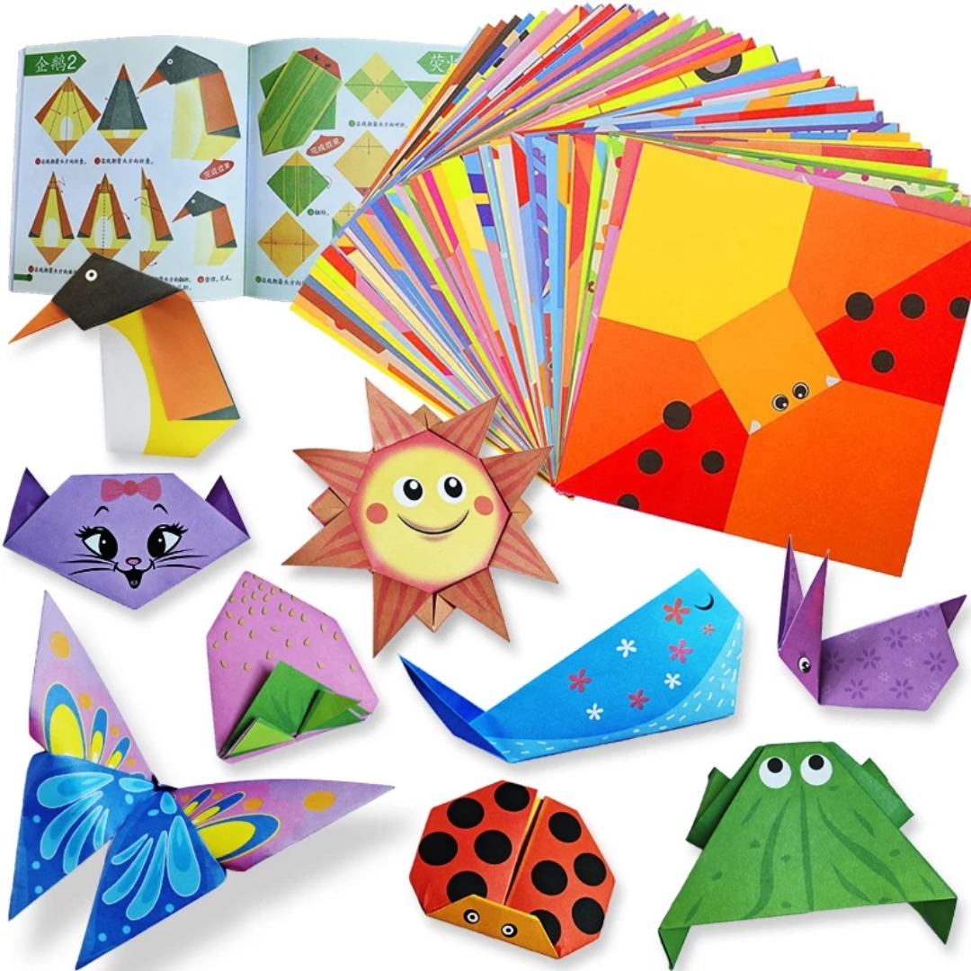 New Origami Kit 30 Sheets Orig - Art Craft Kindergarten recensione e prezzo