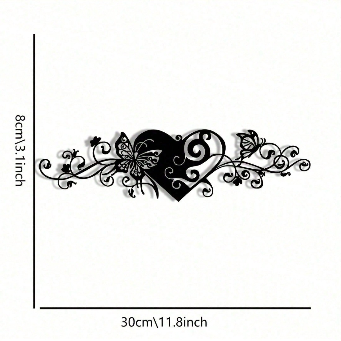 Minimalist 2D Metal Wall Art,  - Art Craft Butterfly recensione e prezzo