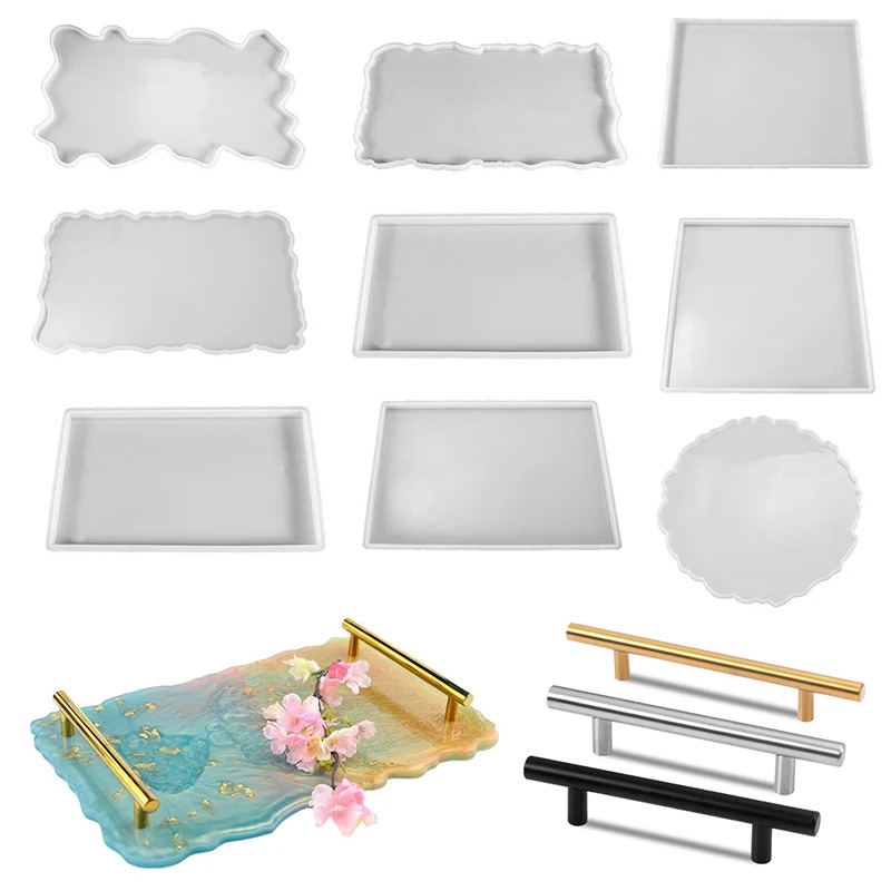 Tray Epoxy Resin Silicone Mold - Art Craft Shop recensione e prezzo