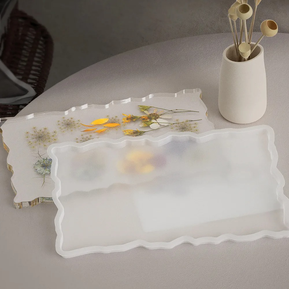 Tray Epoxy Resin Silicone Mold - Art Craft Shop recensione e prezzo