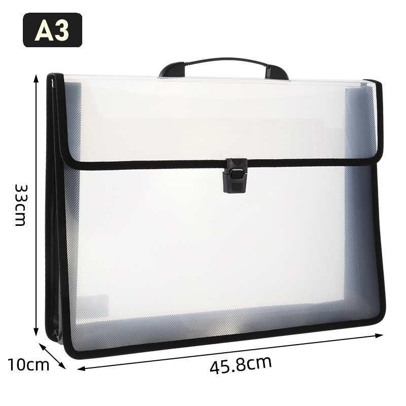 Portable Transparent Plastic B - Art Portfolio Bag recensione e prezzo