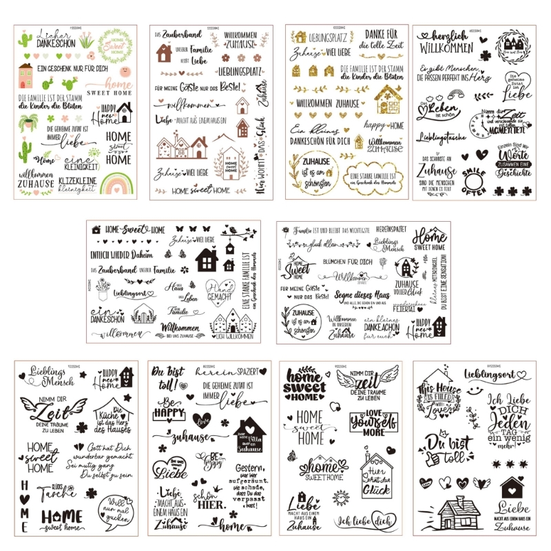German Rub On Sticker Water Tr - Art Craft For 3 Year Old recensione e prezzo