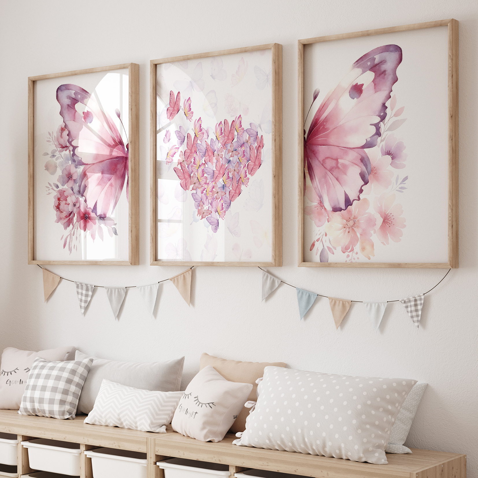 3pcs Cartoon Children Pink Lov - Art Craft Butterfly recensione e prezzo
