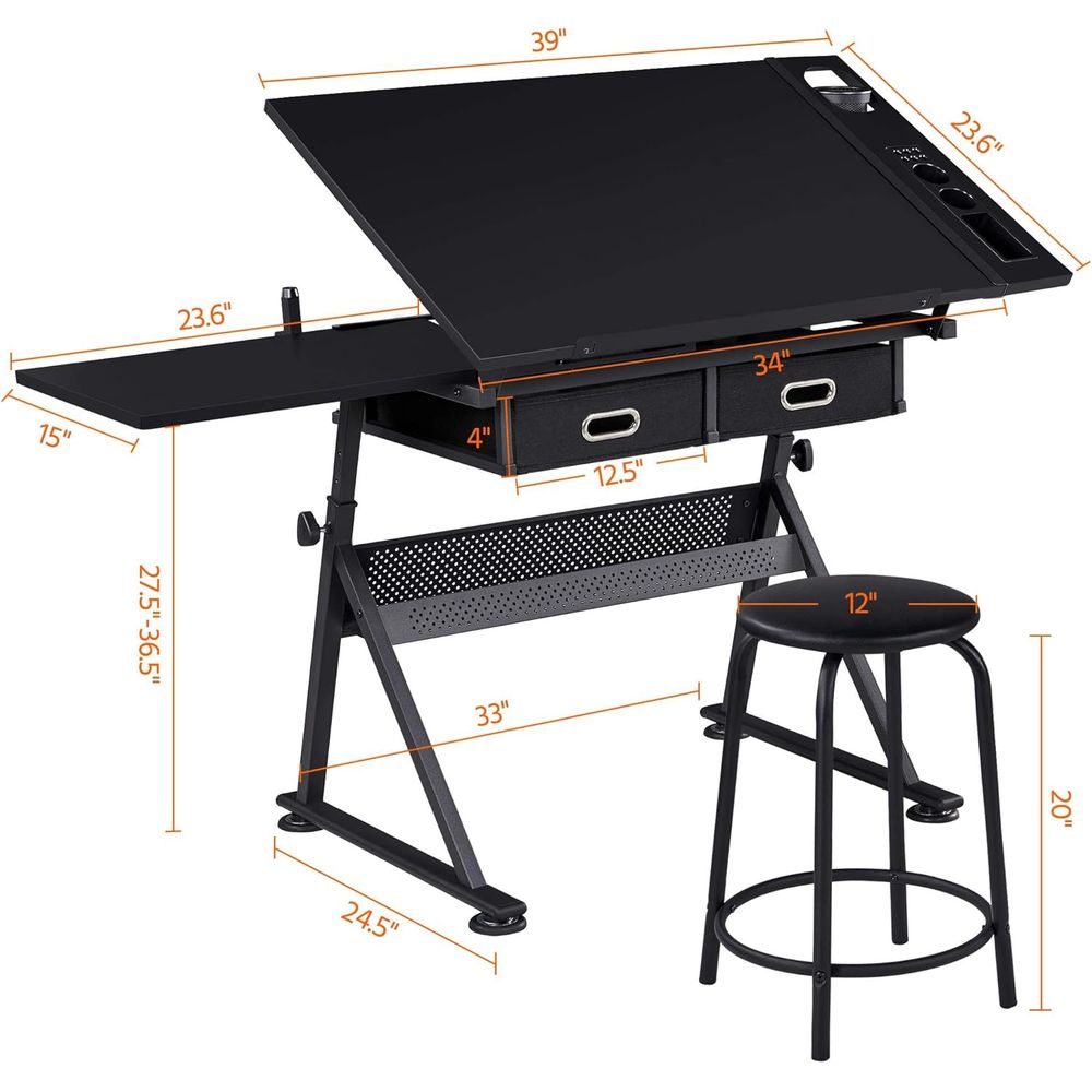 Drafting Table for Artists, He - Art & Craft Kortingscode recensione e prezzo