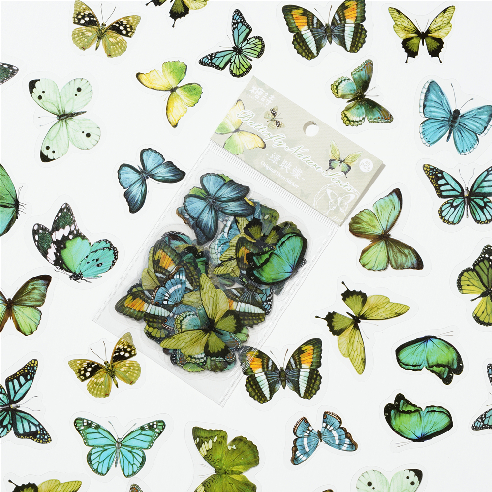 40pcs Colorful Butterfly Wings - Art Craft Butterfly recensione e prezzo