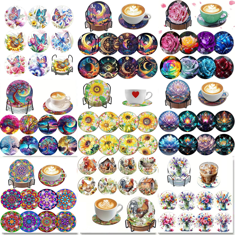 8 pieces of diamond art painti - Art Craft Butterfly recensione e prezzo