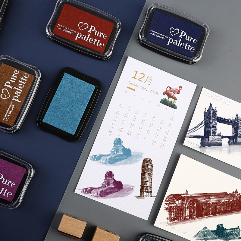 12 Colors Large Size Vintage I - Stamping Ink Pad recensione e prezzo