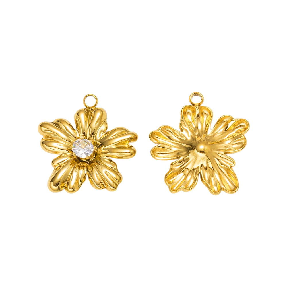 5pcs Gold Stainless Steel Flow - Art Craft Flower recensione e prezzo