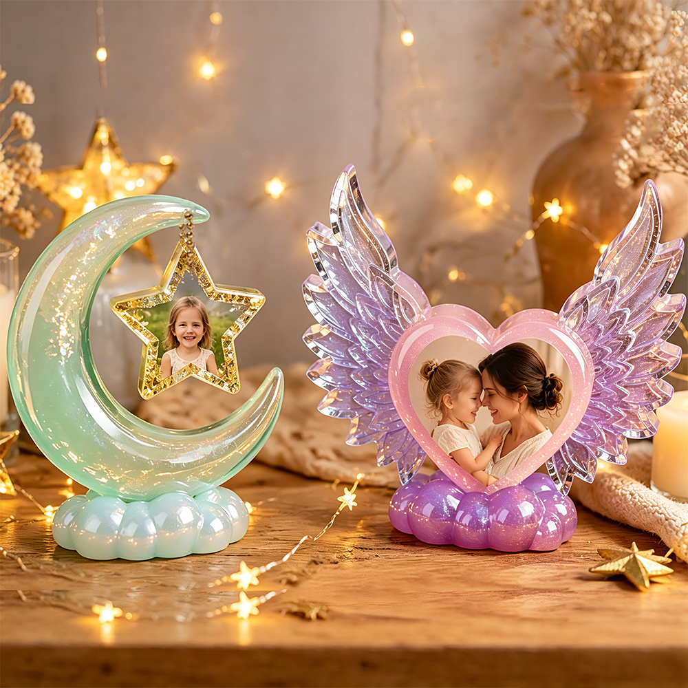S0308 Heart Shaped Photo Frame - Art Craft Flower recensione e prezzo