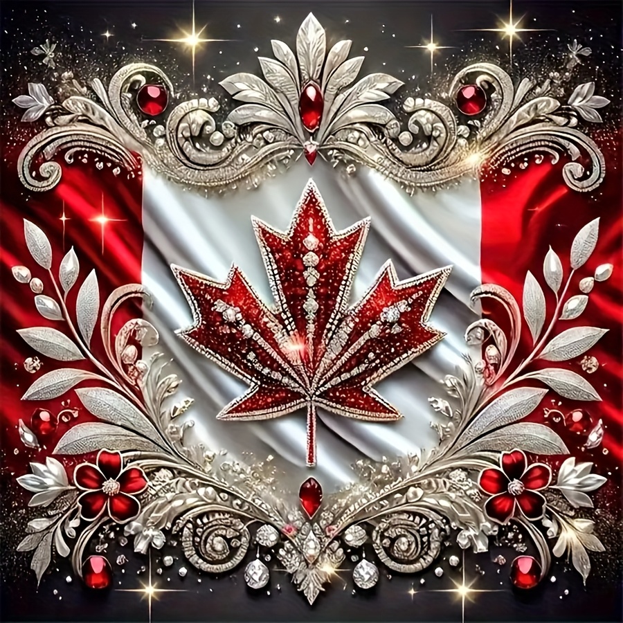 Gorgeous Maple Leaf Emblem Dia - Art Craft Adult recensione e prezzo