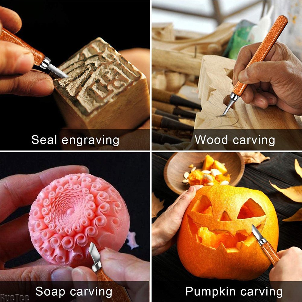 12Pcs SK2 Woodworking Carving  - Art Craft Tools recensione e prezzo