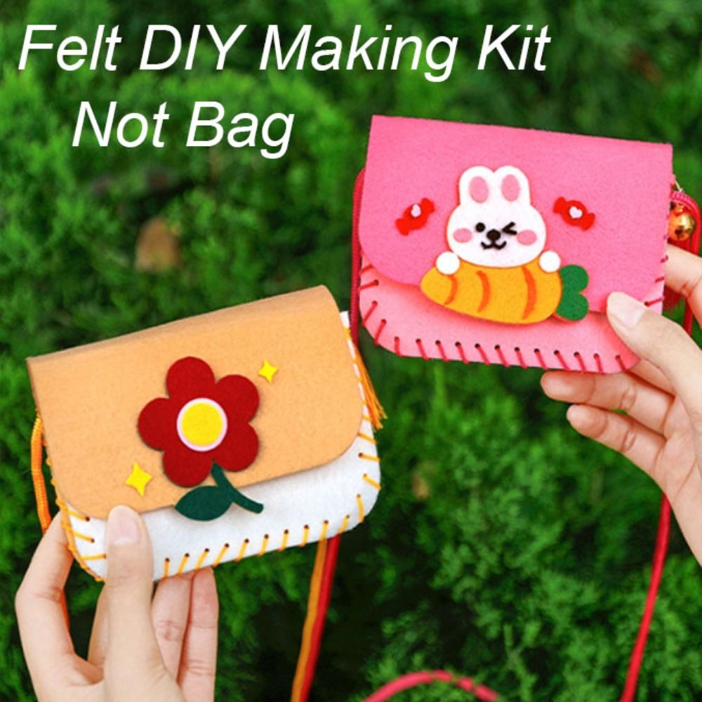 Cute Felt Felt Bag Making Kit  - Art Craft Kindergarten recensione e prezzo