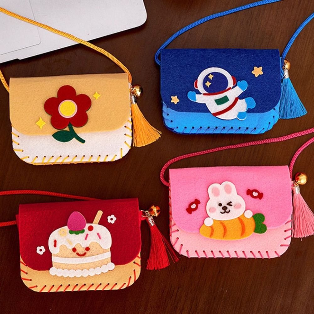 Cute Felt Felt Bag Making Kit  - Art Craft Kindergarten recensione e prezzo