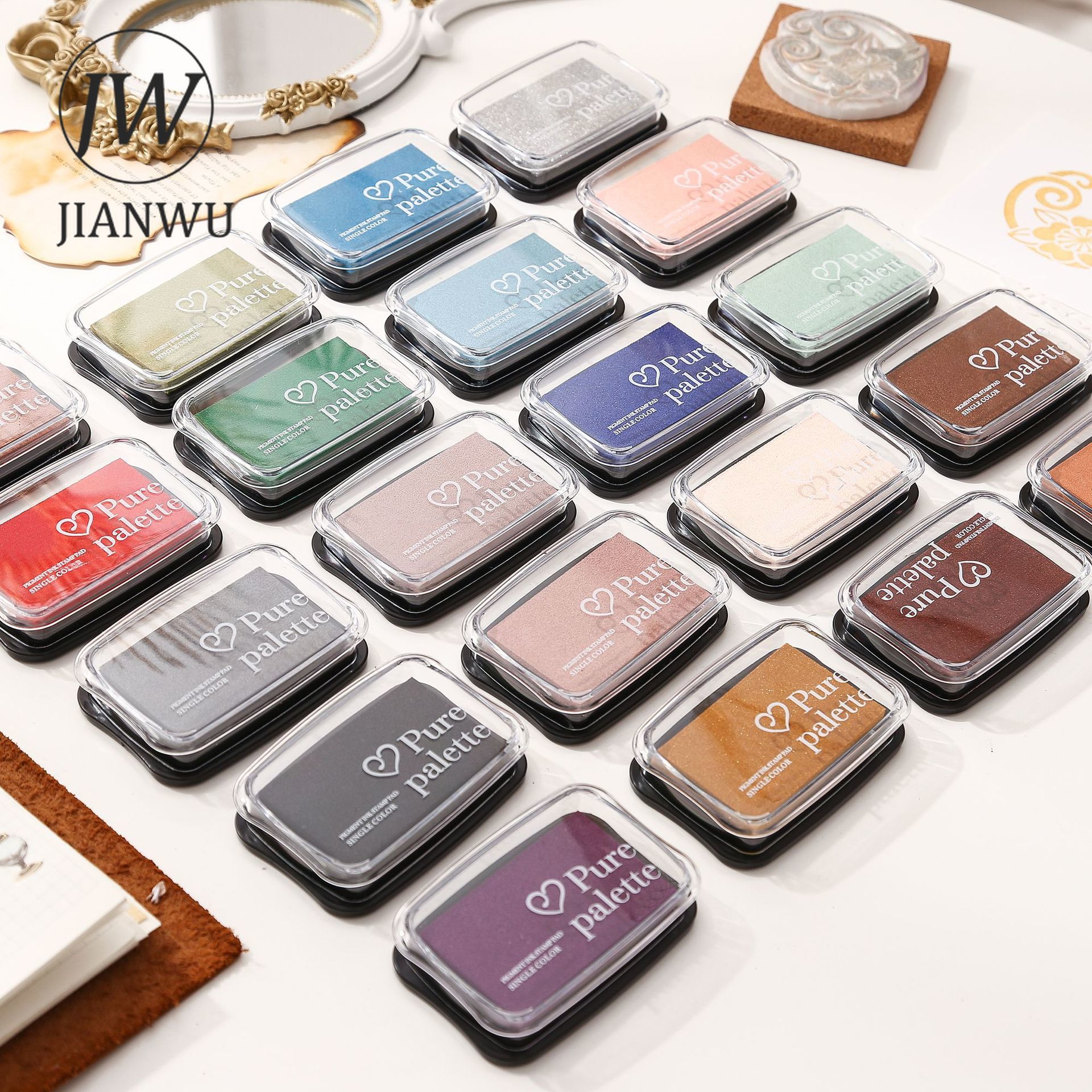 JIANWU 20 Colors Big Ink Pad O - Stamping Ink Pad recensione e prezzo